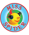 Miss Spider malvorlagen